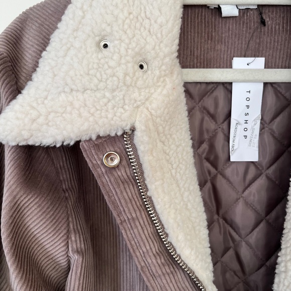 Topshop Bomber Jacket - Picture 4 of 8